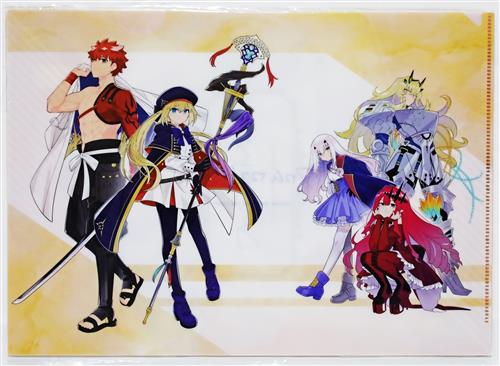 Fate/Grand Order フロムロストベルト A4クリアファイルセット D