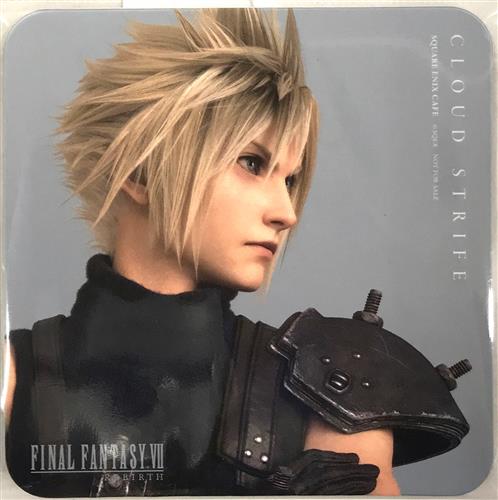 FINAL FANTASY VII REBIRTH コラボカフェ ドリンク注文特典コースター クラウド・ストライフ