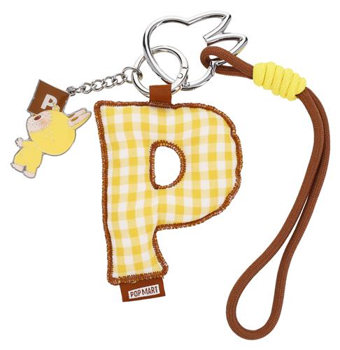 POPMART THE MONSTERS PIN FOR LOVE シリーズ アルファベットペンダント(N-Z) LABUBU P