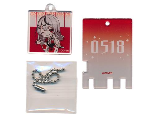 ホロライブ×極楽湯 RAKU SPA トレーディング銭湯錠風キーホルダー 沙花叉クロヱ B