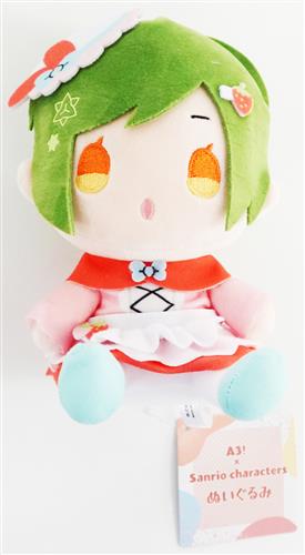 A3!×Sanrio characters ぬいぐるみ 08 ミニキャライラスト 瑠璃川幸×マイメロディ