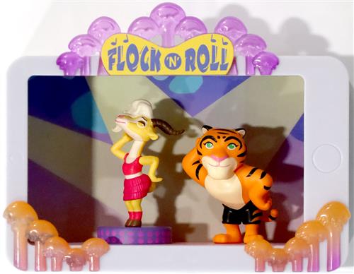 POPMART DISNEY ZOOTOPIA ハイライト モーメント シリーズ シーンセット Shining Star ガゼル 【フィギュア】[POPMART]