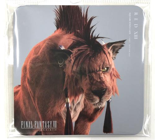 FINAL FANTASY VII REBIRTH コラボカフェ ドリンク注文特典コースター レッドXII(ナナキ)