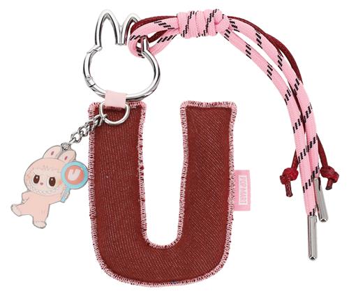 POPMART THE MONSTERS PIN FOR LOVE シリーズ アルファベットペンダント(N-Z) LABUBU U
