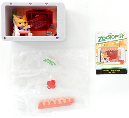 POPMART DISNEY ZOOTOPIA ハイライト モーメント シリーズ シーンセット Master Of Disguise フィニック 【フィギュア】[POPMART]