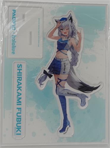ホロライブ×PACIFIC RACING TEAM BIGアクリルスタンド 白上フブキ