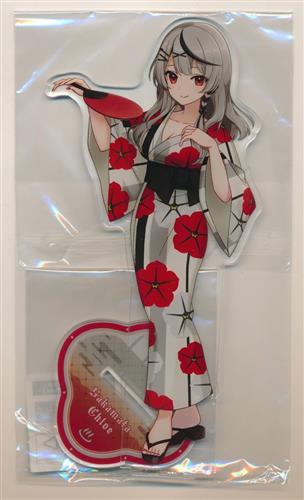 ホロライブ×極楽湯 RAKU SPA デカアクリルスタンド 浴衣ver. 沙花叉クロヱ