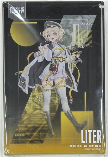 勝利の女神 NIKKE POP UP SHOP in マルイ LOVECACAOさんイラスト タクティカルファッションver. アクリルブロック リター