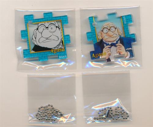 名探偵コナン -連載30周年記念- 名探偵コナン展 ランダムアクリルパズルコレクション 阿笠博士 (2枚セット)