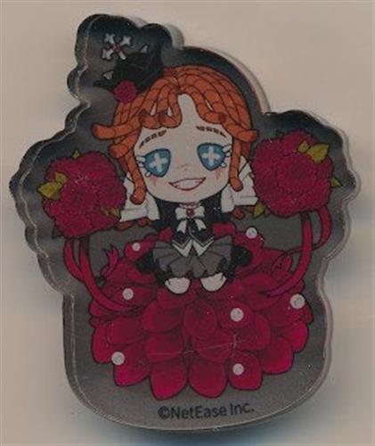 Identity V 第五人格×SMILE BASE CAFE Collaboration Cafe ～Gothic Garden～ ランダムアクリルミニブロック 応援団(リリー・バリエル)