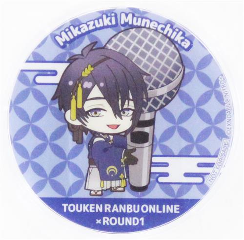 刀剣乱舞×ROUND1 刀剣乱舞ONLINE アクリルコースター 三日月宗近