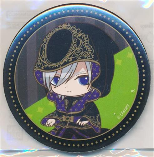 ハピクロ! Disney TWISTED-WONDERLAND オリジナルイラスト缶バッジ シルバー