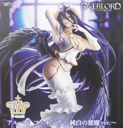 【未開封】オーバーロード T-most フィギュア アルベド～純白の悪魔ver.～