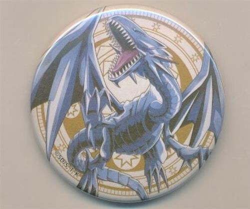 遊戯王デュエルモンスターズ 缶バッジ 15 ANTRAITEイラスト 青眼の白龍(ブルーアイズ・ホワイト・ドラゴン)