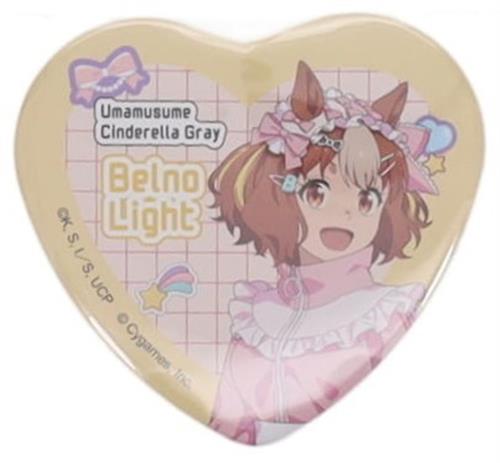 ウマ娘 シンデレラグレイ キャラポップストア ~Cute Jersey Collection~ ハート缶バッジコレクション ベルノライト