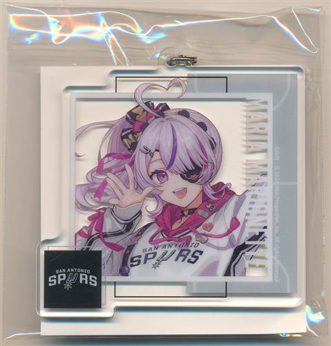 にじさんじ/NIJISANJI EN×NBA×楽天コレクション 第3弾 【Western】 C-55賞 キーホルダー マリア マリオネット San Antonio Spurs