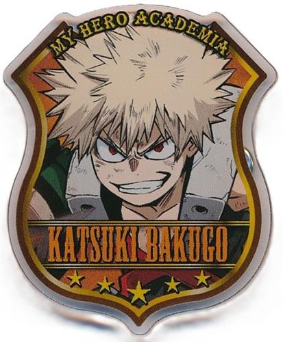 僕のヒーローアカデミア エンブレムアクリルバッジコレクション 爆豪勝己 <お年玉セール>