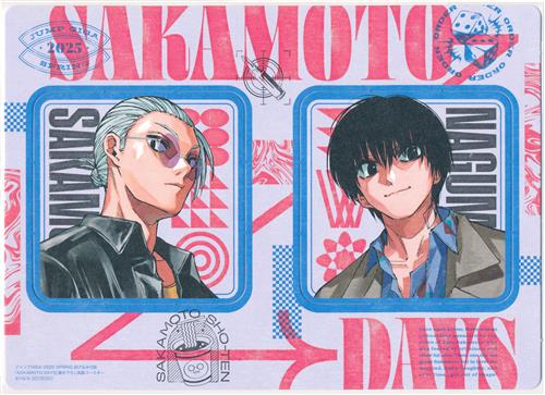 SAKAMOTO DAYS 描き下ろし両面コースター 集合 【ジャンプGIGA