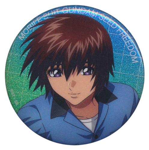 機動戦士ガンダムSEED FREEDOM×ROUND1 トレーディング グリッター缶バッジ ラウンドワンコラボver. キラ・ヤマト
