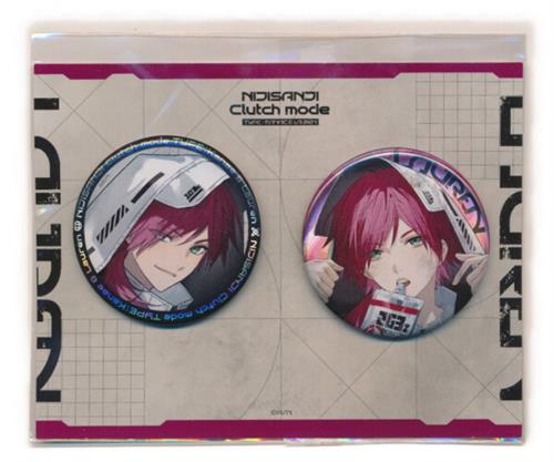 にじさんじ NIJISANJI Clutch Mode Type:Kanae&Lauren オーロラ缶バッジセット ローレン・イロアス