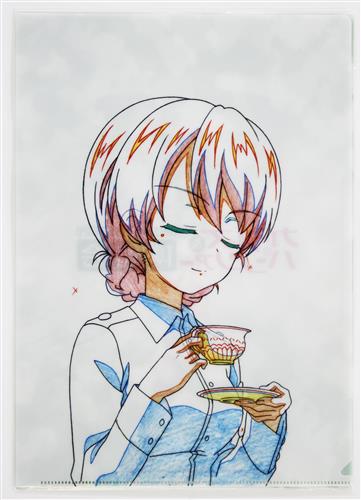 ガールズ&パンツァー 原画クリアファイル2枚セット O
