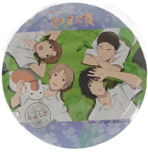 夏目友人帳 春の乙女祭 ナンジャタウン 缶バッジ 夏目友人帳&蛍火の杜へ 春乙女祭 in ナンジャタウン 特大缶