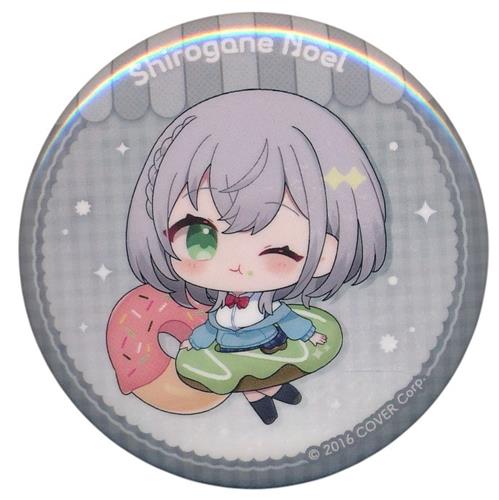 ホロライブ しらないこと研究会×SWEETS PARADISE トレーディング缶バッジ ミニキャラver. 白銀ノエル