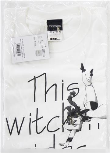 機動戦士ガンダム 水星の魔女 スレッタ&ミオリネ Tシャツ WHITE スレッタ・マーキュリー&ミオリネ・レンブラン (Mサイズ)