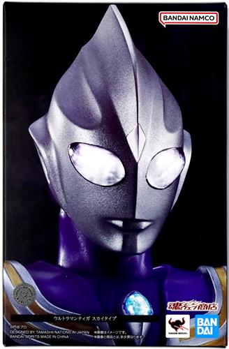 【未開封】S.H.Figuarts (真骨彫製法) ウルトラマンティガ ウルトラマンティガ スカイタイプ 【魂ウェブ商店限定】 【フィギュア】[BANDAI SPIRITS]