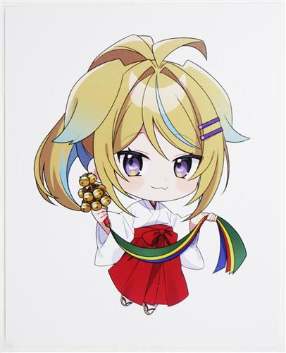 深層組 野良組総会 SDイラストパネル 従井ノラ (巫女)