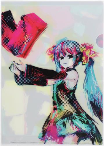 VOCALOID マジカルミライ2014 クリアファイル A 【HATSUNE MIKU マジカルミライ2014】