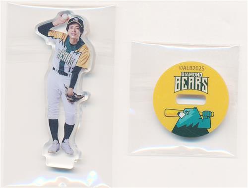 ACTORS☆LEAGUE in Baseball 2025 DIAMOND BEARS選手ランダムミニアクリルスタンド 富田翔