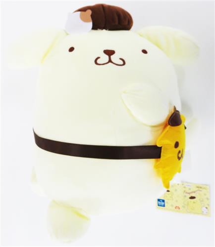 ポムポムプリン ポシェット持っておでかけルックBIGぬいぐるみ ポムポムプリン A ノーマル