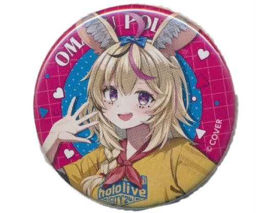 ホロライブ hololive CITY'24 in ひらかたパーク 缶バッジ 尾丸ポルカ