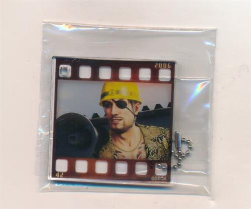 セガラッキーくじ 龍が如く 真島吾朗 HISTORY D賞 フィルム風アクリルチャーム 真島吾朗 D