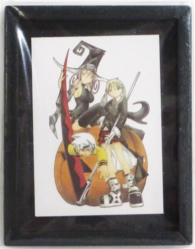 SOUL EATER -ソウルイーター- ソウルイーター生誕20周年記念原画展 コマコレ(マグネット) マカ=アルバーン&ソウル=イーター&ブレア