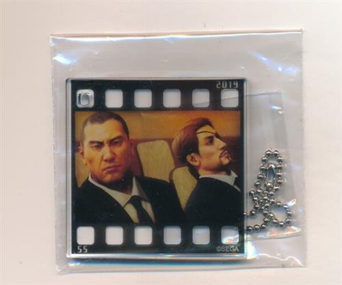 セガラッキーくじ 龍が如く 真島吾朗 HISTORY D賞 フィルム風アクリルチャーム 真島吾朗 F