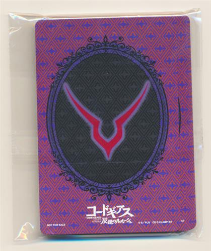 コードギアス 反逆のルルーシュ II 叛道 オリジナルトランプ 【来場者特典/入場者特典】