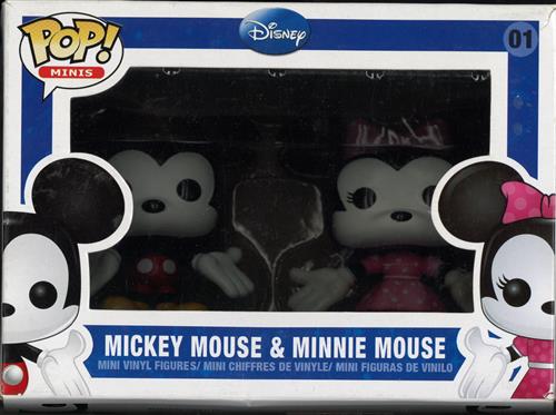 POP! MINIS Disney series 01 ミッキーマウス&ミニーマウス 【フィギュア】[FUNKO]