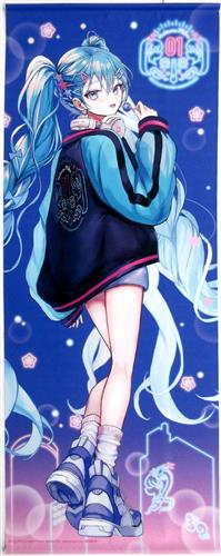 初音ミク×SOLWA 等身大タペストリー Art by PiPi A