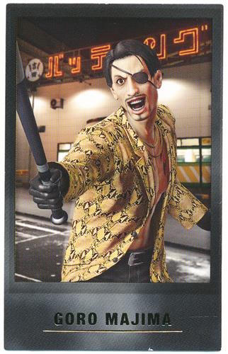 龍が如く ショットイメージカードコレクション プレミアムセレクト 真島吾朗 (箔押し) <NHYセール追加商品>