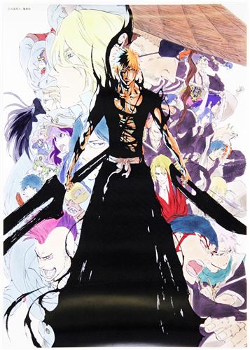 BLEACH イラストポスターコレクション 集合 A ﾌﾞﾘｰﾁｲﾗｽﾄﾎﾟｽﾀｰ