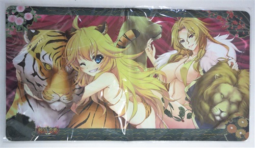 戦国†恋姫Ｘ ～乙女絢爛☆戦国絵巻～ ラバープレイマット 森小夜叉長可&森桐琴可成