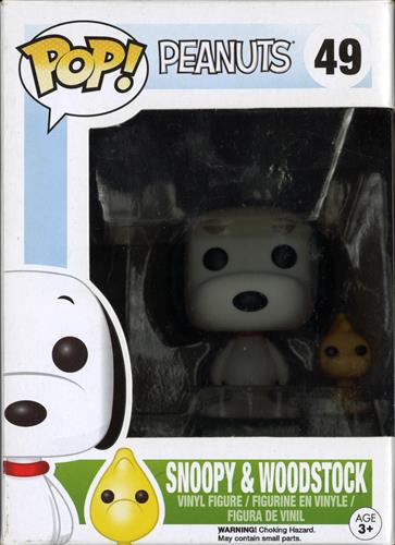 POP! 49 PEANUTS スヌーピー&ウッドストック 【フィギュア】[FUNKO|ホットトイズ]