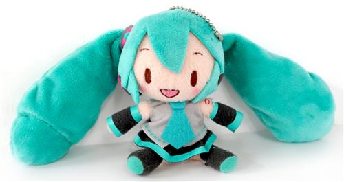 初音ミクシリーズ ふわふわキーチェーンマスコット "ミク&KAITO&MEIKO" 初音ミク