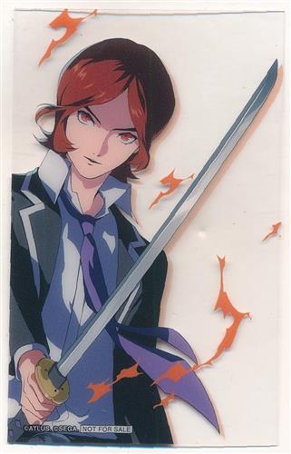 ペルソナ シリーズ30周年 × 横浜・八景島シーパラダイス ペルソナ30周年記念オリジナルクリアカード 周防達哉(P2罪)