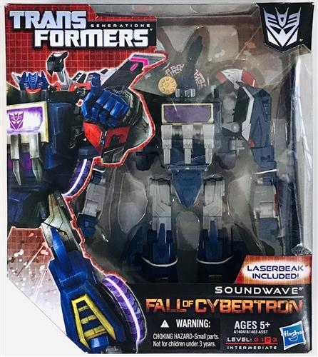 【未開封】トランスフォーマー ジェネレーションズ FALL OF CYBERTRON ボイジャークラス SOUND WAVE -サウンドウェーブ- 【フィギュア】[ハズブロ]