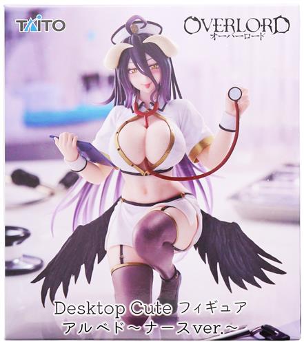 【未開封】オーバーロード Desktop Cute フィギュア アルベド～ナースver.～