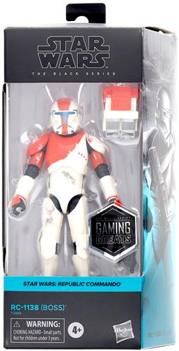 スター・ウォーズ リパブリックコマンド BLACKシリーズ 6インチフィギュア/ゲーミング・グレート RC-1138(ボス) 【フィギュア】[ハズブロ]