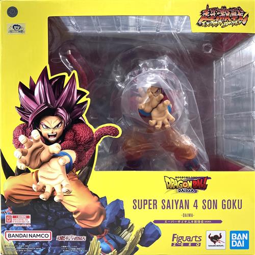 【未開封】Figuarts Zero [超激戦] スーパーサイヤ人4孫悟空-DAIMA- 【フィギュア】[BANDAI SPIRITS]